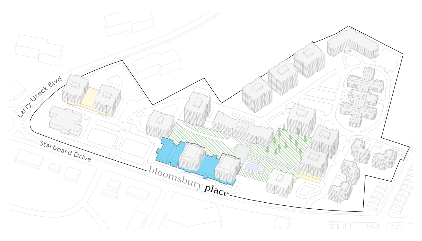 Bloomsbury Site map